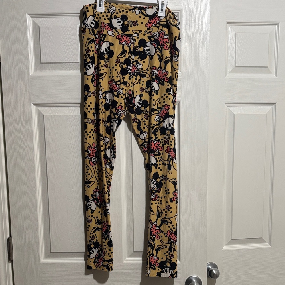 LuLaRoe Disney Minnie Mouse Patterned Leggings